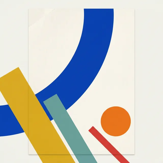 [object Object] — Pure shape, colour and balance. No subject at all.