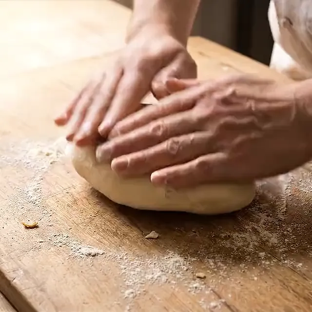 Hands at work — One repeated action, filmed close, on repeat.