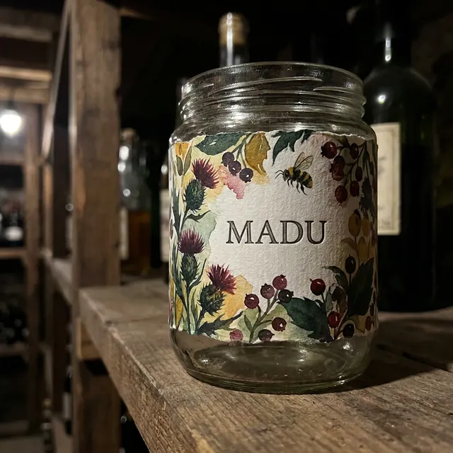 [object Object] — Hand-painted labels and botanical detail. Feels crafted, not printed.