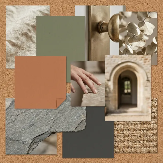 [object Object] — The references behind a direction, pinned up together.