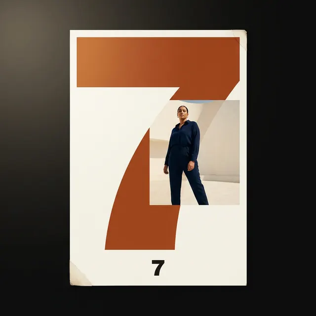 [object Object] — A giant number doing all the work, with air around it.