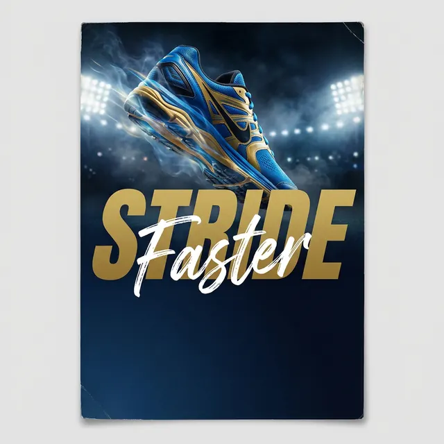 [object Object] — Italic caps, script overlay, stadium energy. Loud and urgent.