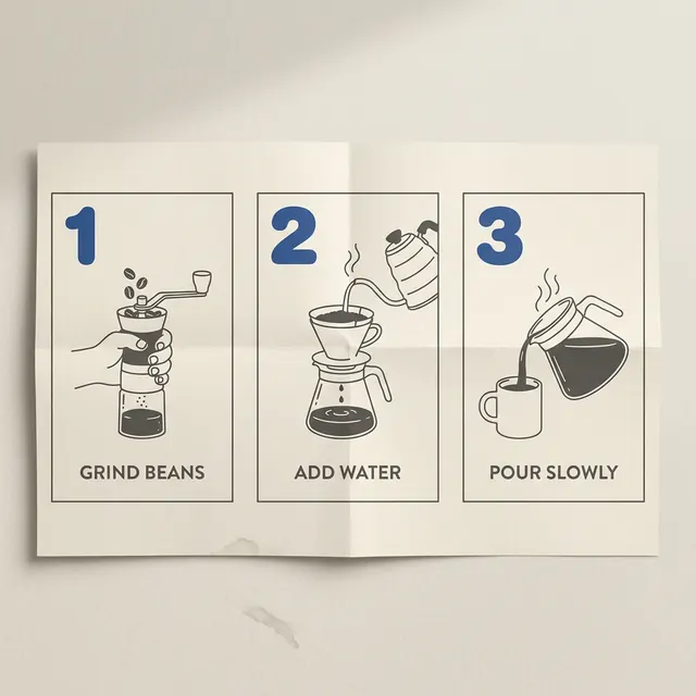 [object Object] — Numbered stages, one idea each. Built to be understood.