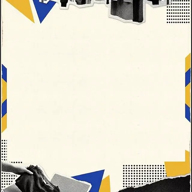Event board — A full announcement: title, the line that matters, dates, logos.